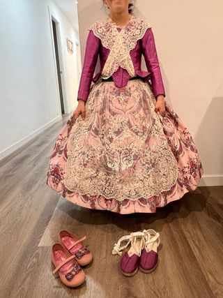Traje fallera niña