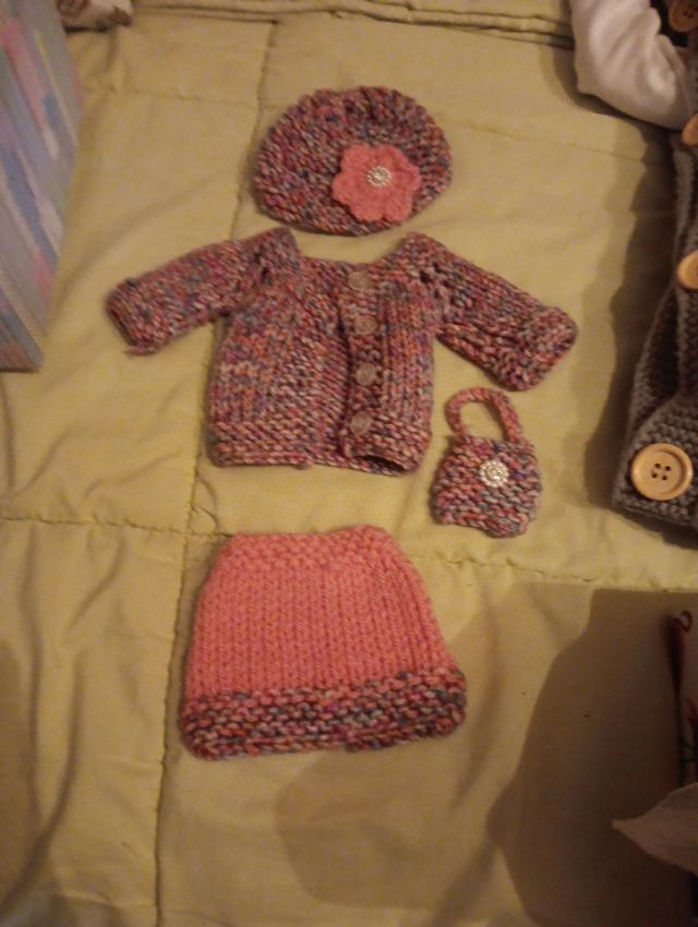 Traje nancy echo a mano