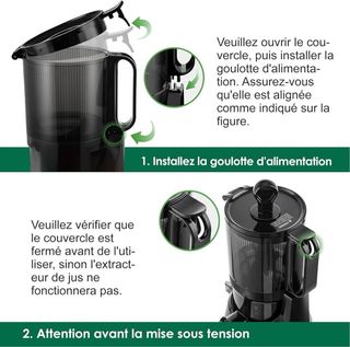 Fretta Juicer Slow Juicer Apertura XXL 135mm 18L