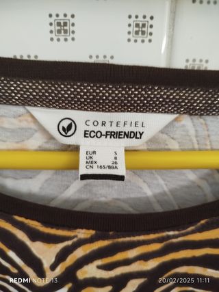 Camiseta animal print Cortefiel 