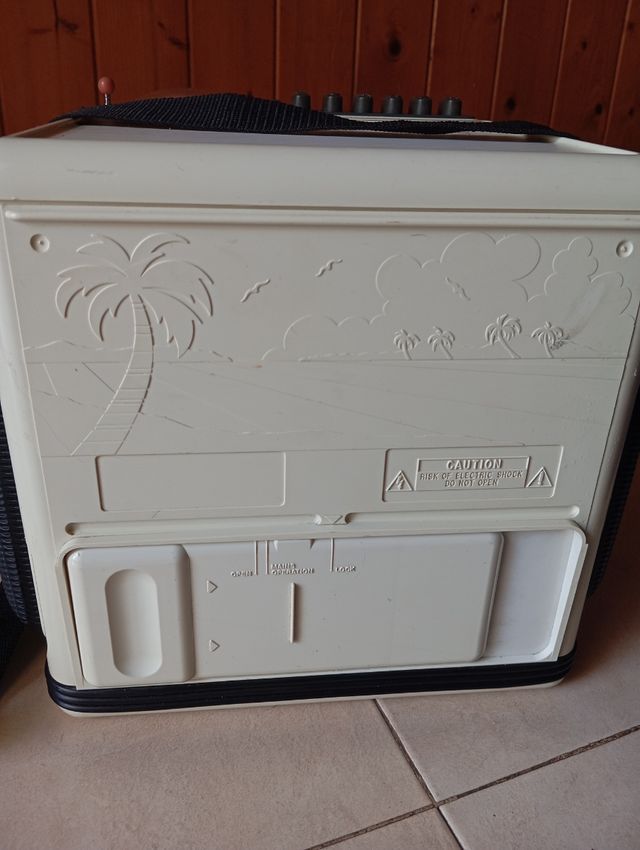 Cassette PHILIPS portátil 1980