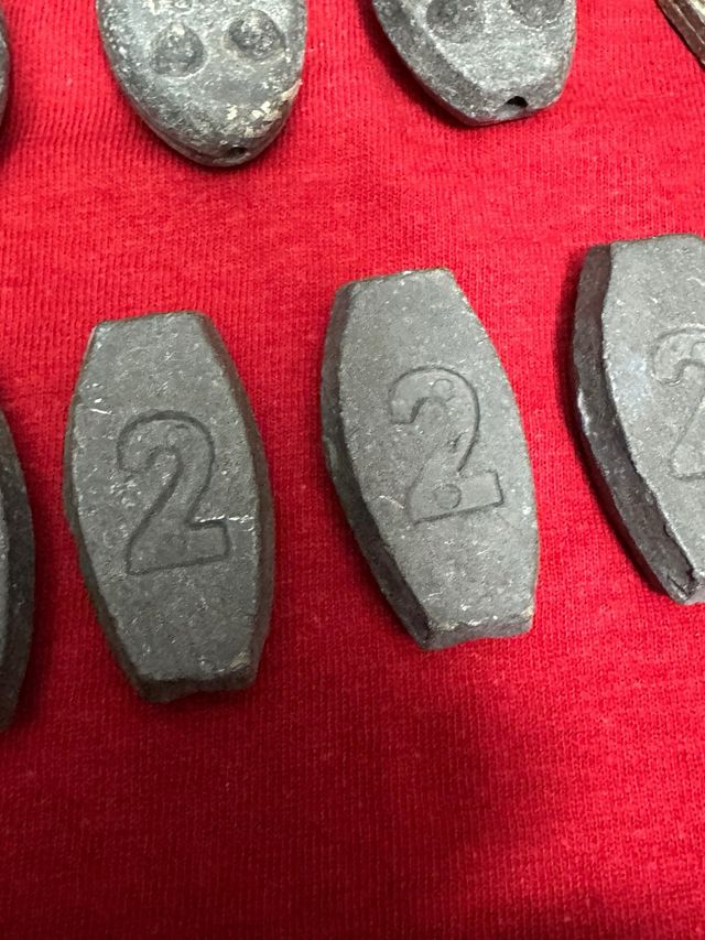 Plomos de pesca