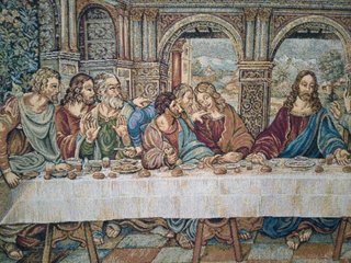 TAPIZ BORDADO LA ÚLTIMA CENA