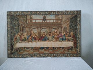 TAPIZ BORDADO LA ÚLTIMA CENA