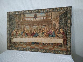 TAPIZ BORDADO LA ÚLTIMA CENA