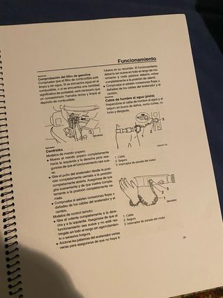 Manual de propietario yamaha CV 40X instrucciones