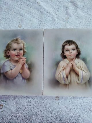 Antiguas láminas  vintage gran formato 25×17