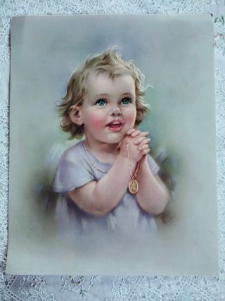 Antiguas láminas  vintage gran formato 25×17