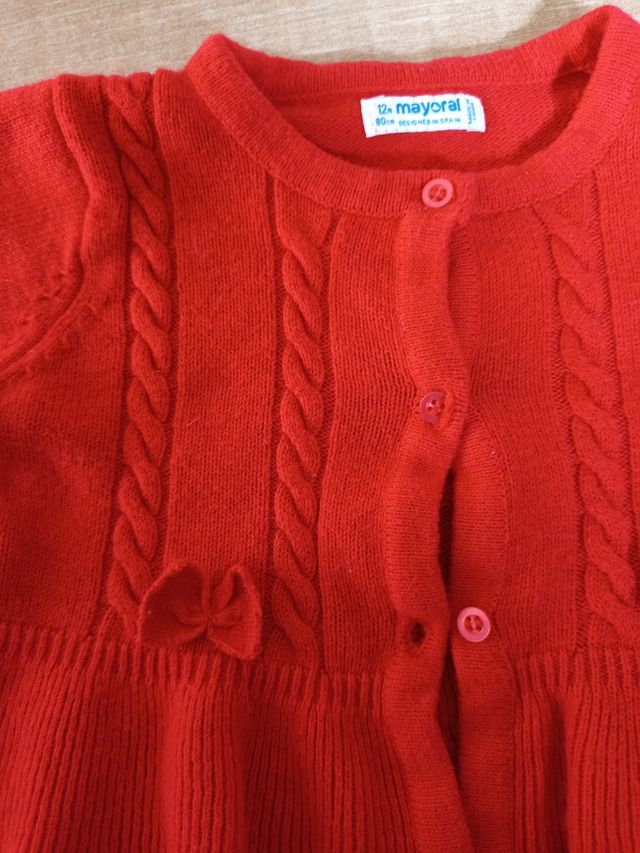 Pack 2 Rebecas bebe niña