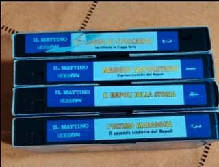 Maradona e il suo Napoli - 4 Vhs