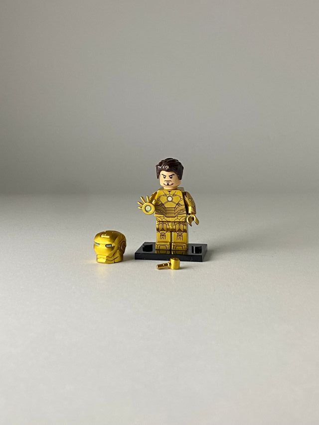 Iron Man Mark XXI - Figurine Type Lego Marvel