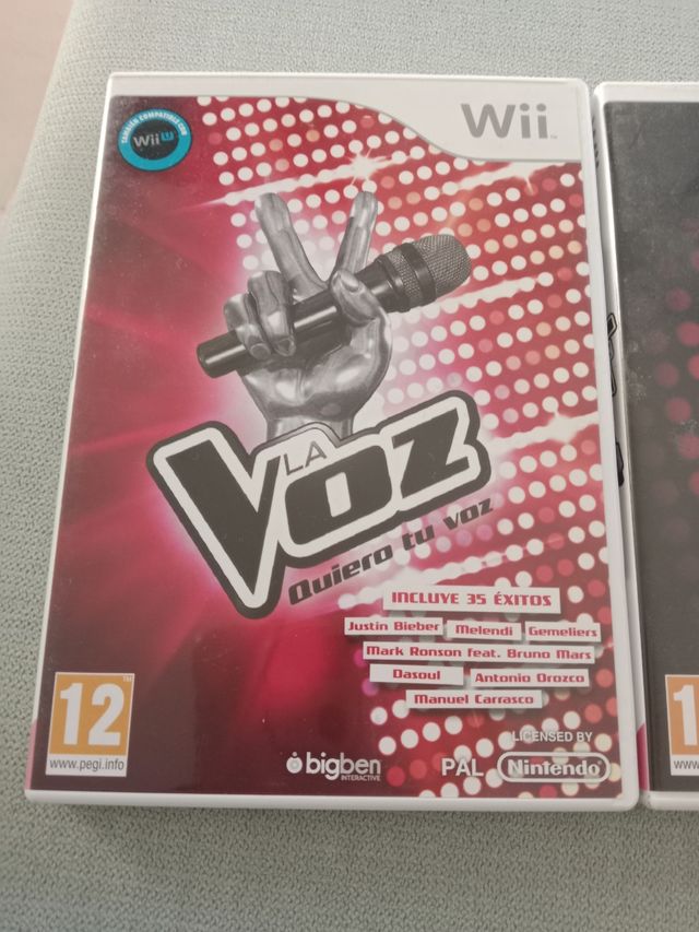 La Voz Wii volumen 1 y 2