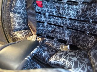 Casco integral mujer.