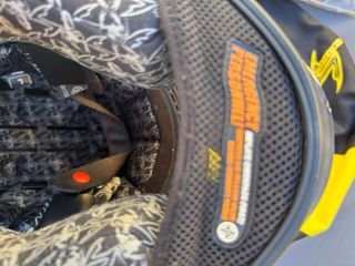 Casco integral mujer.