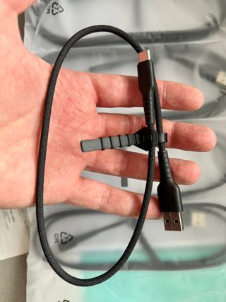 Paquete de 5 cables de carga USB C, 3.1 A QC3.0