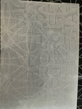 Carpetas sizzix texturas embossing