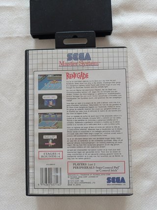 Renegade Sega Master System