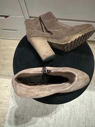 Botas de nobuk forradas