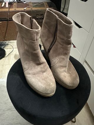 Botas de nobuk forradas