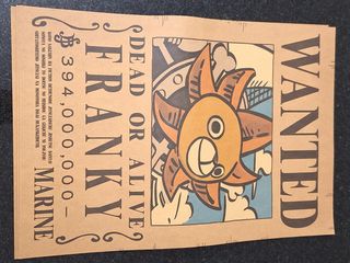 Poster One piece Ricercato Franky