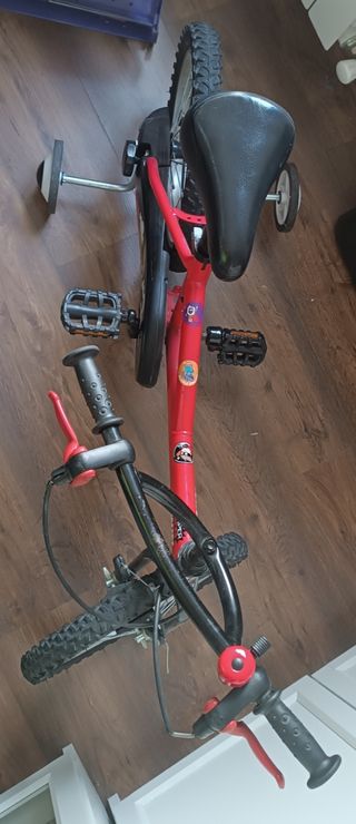 Bicicleta Decathlon infantil de 16" pulgadas