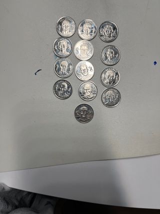 Coleccion de monedas de la seleccion