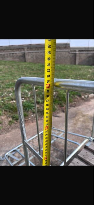 14 Jaulas metalicas para palet