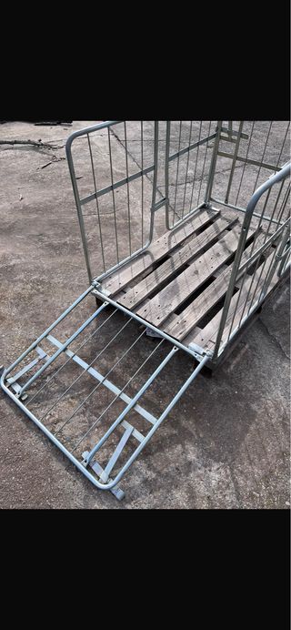 14 Jaulas metalicas para palet