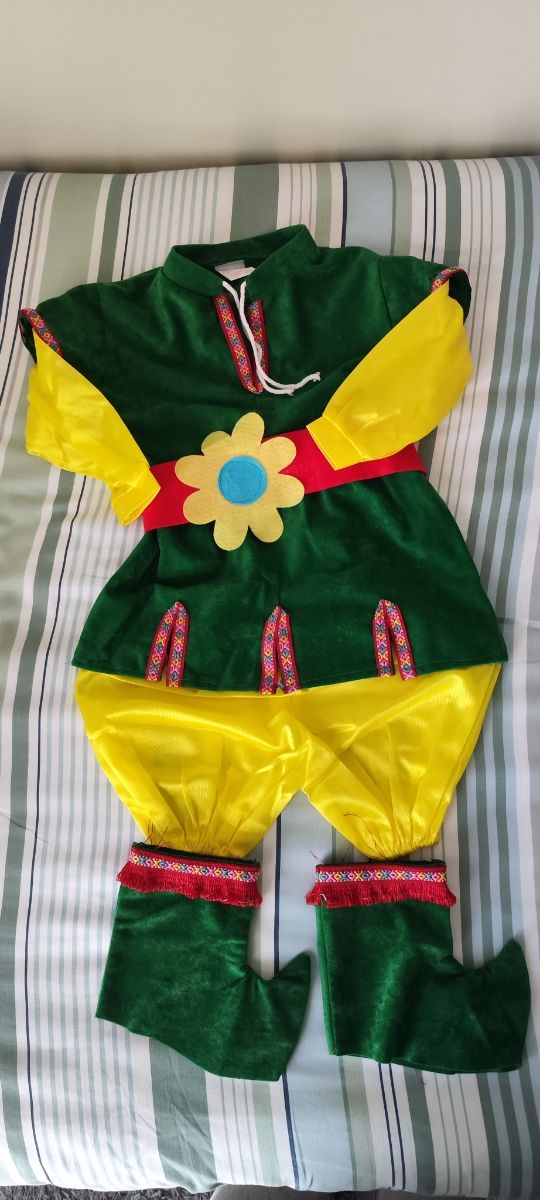 Disfraz de gnomo de bebé