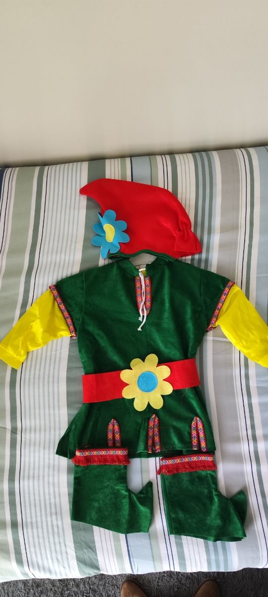 Disfraz de gnomo de bebé