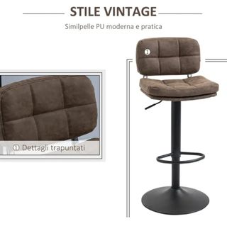 Set 2 sgabelli Vintage