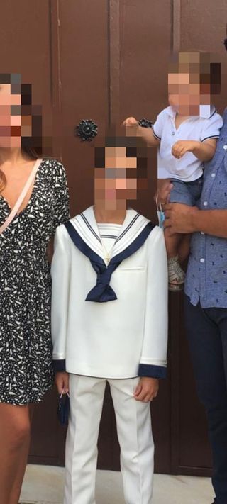 Traje de comunión niño
