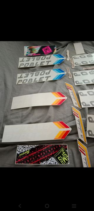 Pegatinas vintage de ciclismo ,para cuadro o decor