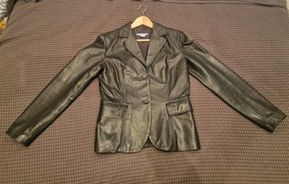 Chaqueta de cuero Zara Basic