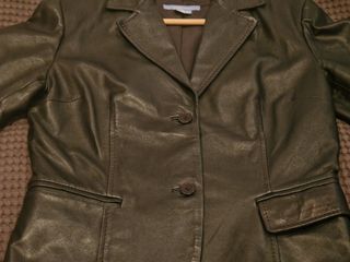 Chaqueta de cuero Zara Basic