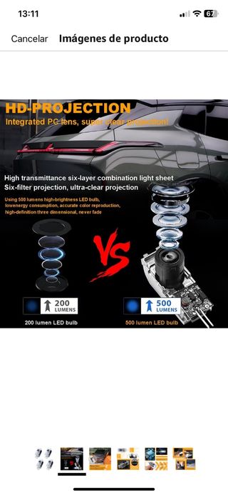 Luces de cortesía audi