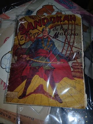 Sandokán ULTRA RARO  álbum DE cromos