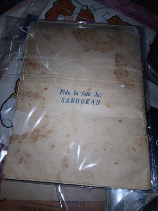 Sandokán ULTRA RARO  álbum DE cromos