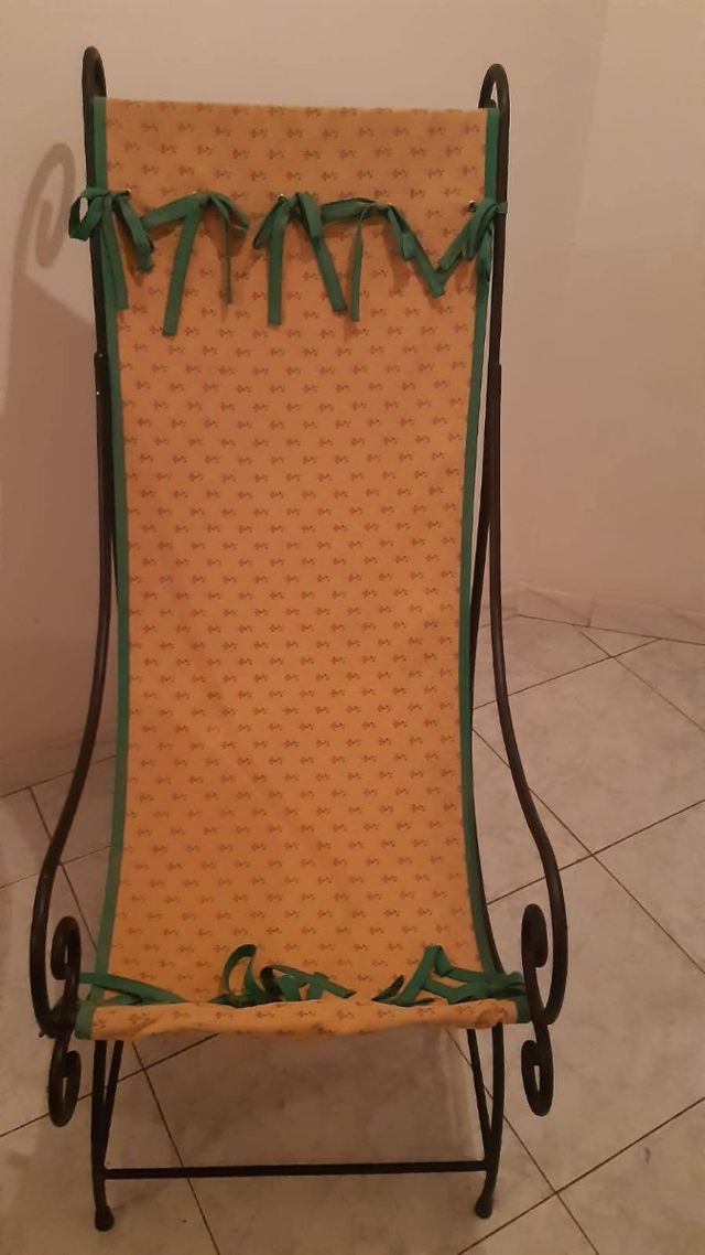 Juego de forja artesanal para jardín