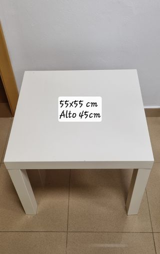 Mesa blanca madera