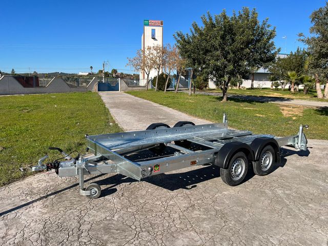 Plataforma portavehículos galvanizada