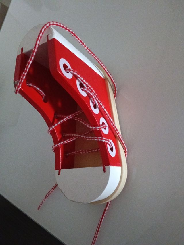 Bota aprender star xordones y reloj madera aprende