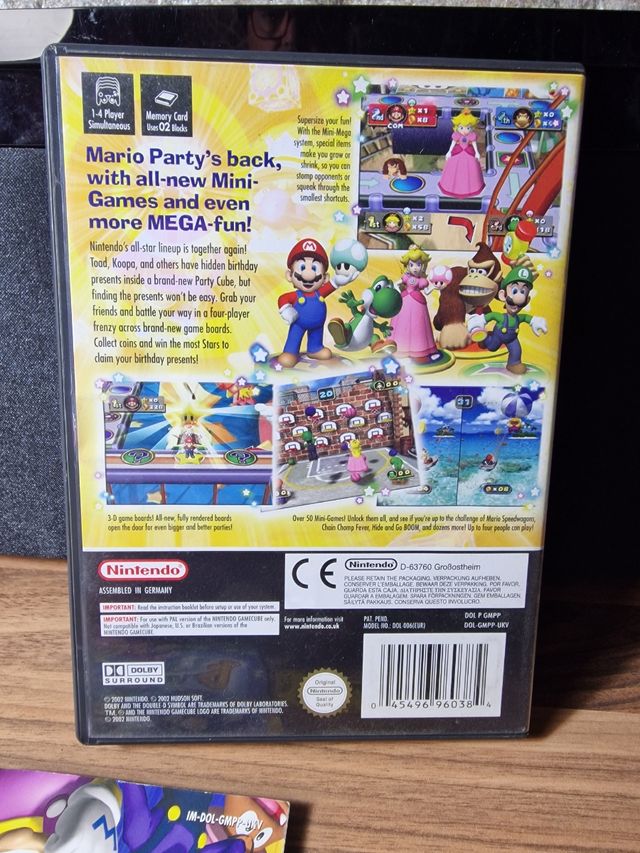 MARIO PARTY 4 GAME CUBE