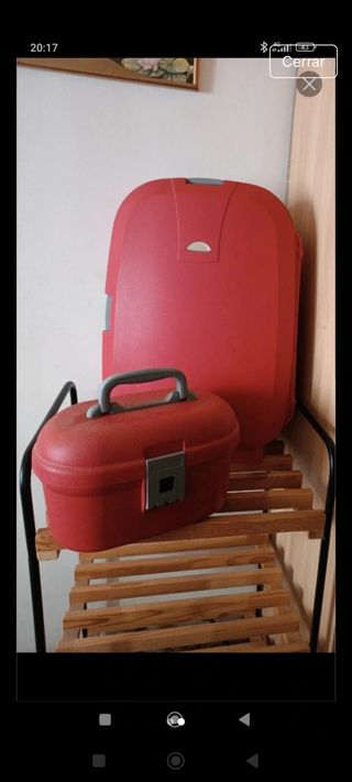 Juego maleta y maletin 