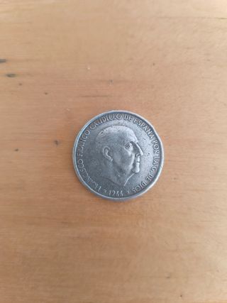 Moneda 100 ptas 1966