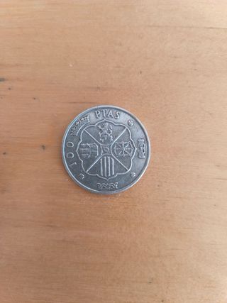 Moneda 100 ptas 1966