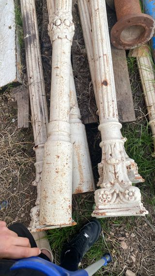 Se venden columnas de hirrro fundidolote economic
