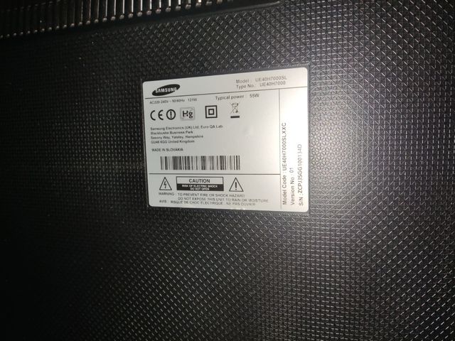 Placas  Televisor Samsung UE40H7000SL