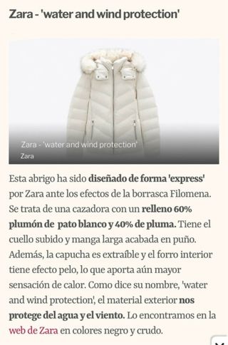 Abrigo blanco 