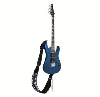 Correa azul para guitarra o bajo alcolchada